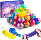 Galaxy Slime Party Favors Bulk Non-sticky Stress Relief Putty Toy For Kids Boys