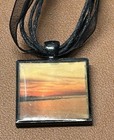 Leelanau State Park Michigan Lake At Sunset Necklace Pendant