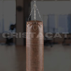 Leather Punch Bag Cowhide Heavy Punching Bags Kick Boxing Mma Training Glove