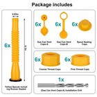 Gas Can Spout Replacement  Gas Can Nozzle  Fuel Can Spout  Upgraded  6kit-yel   