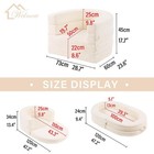 Welnow Travel Toddler Bed  3-in-1 Convertible Toddler Portable Floor Beds  Kids 