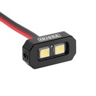 Injora 4led Rock Lights Kit For Scx10 Trx4 1 10 Rc Crawler Small  White  Red 