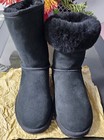 Women s Shoes Ugg Classic  Short  Ii Mid-calf Shepskin Boots 1016223 Black Sz 10