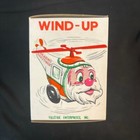 Yuletide Wind-up Santa Copter - Vintage Tin Toy - Original Box - Still Works
