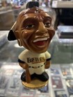 Vintage Atlanta Braves Round Gold Base Bobble Head Nodder 1967