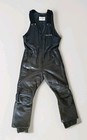 Vtg 1988 Polaris Leather Snowmobile Suit Jacket Bibs Set 2 Pc Size Tl Patch 