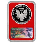 2017-w Proof  1 American Silver Eagle Ngc Pf69uc Blue Er Label Red Core