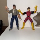 Vintage   Lot Of 6   Action Figure Toys- Man-bat   Hulk  Mystic Knight   Obi-wan