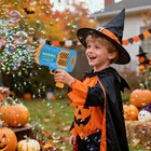 High Output Bubble Gun With Led Lights - Bubble Machine Gun For Kids Fun   Play