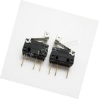 2pcs Straight Insertion 3-pin V4nct8a1 Micro Roller Swing Rod Travel Limit Switc