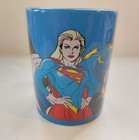 Vtg Warner Bros Dc Comics Girl Power Mug 1999 Supergirl Batgirl W Woman Catwoman