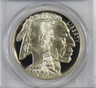 2001-p American Silver Buffalo Commemorative Issue  1 Pcgs Proof 69 Deep Cameo