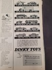 Vtg 1961 Original Magazine Ad Dinky Toys Scale Model Your Kids Will Love  em
