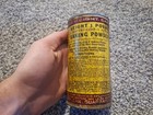 Antique Vintage 1920 s Kc Baking Powder Tin Large Twenty Five Ounce Jaques Full