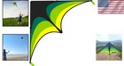 Colorful Delta Kite - Perfect For Beginners   Beach Days  300ft String Included