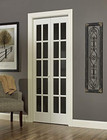 872526 Classic French Traditional Divided Glass French Bifold Intior Wood Door  