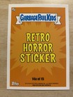 2019 Topps Garbage Pail Kids Revenge Of Horror-ible  14a Vampire Ella Purple