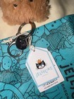 New Jellycat Barcelona Bear Keychain Charm Stuffed Toy Gift
