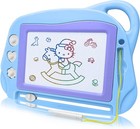 Magnetic Drawing Board Mini Travel Doodle  Erasable Writing Sketch Colorful P   