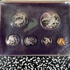 1973 British Virgin Islands 6x Coin Proof Set Lot b3524 Including Silver  W case