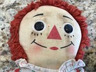 Vintage 19    Raggedy Ann   Andy Dolls 50s  60s  Well-loved Dolls  Need Tlc