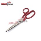 Tailor Tailoring Sewing Heavy Duty Scissors 7  Red Handle