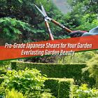 Suizan Japanese Hedge Shears 22 6  Professional Garden Clippers Precise Trimming
