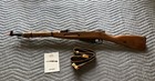 Mosin Nagant M44 Co2 Airsoft Rifle  Real Wood  with Orange Tip 