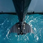 Universal Whale Tail Hydrofoil Stabilizer Fin Kit For Outboard   Stern Drive    