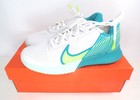 Nike Zoom Vapor Pro 2 Hc Tennis Shoes White teal  Women s Size 7 5  dr6192-103