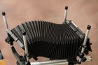 Calumet 4x5 Camera With Lens Board  Film Holder  Rail Clamp Ground Glass  Case 