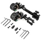 5 Pin Compound Bow Sight  019  Mirco Adjustable Archery Hunting Target Rh Lh