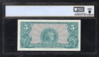 Series 641  5 Mpc Military Payment Certificate Note Pmg Gem Uncirculated-65ppq