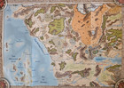 4 Section Forgotten Realms Map - Forms 1 Big Map - Dungeons   Dragons