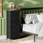 Tall Dresser For Bedroom  Chest Of Drawers Storage Organizer  Non-woven Fabri   