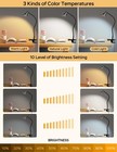 Clip On Lamp For Bed Headboard With Clamp For Reading  Small Clip On Light