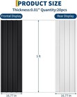 20pcs 5ft Roof Panels Galvanized Steel Hardware Metal Roofing Sheets Wall Panels
