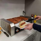 Roller Dog Rdb24ss Commercial 24 Hot Dog 9 Roller Grill Cooker Machine