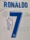 Cristiano Ronaldo Real Madrid Jersey Hand Signed W coa  free Shipping World Wide