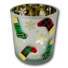 Yankee Candle Christmas Stockings Votive Holder With Frosty Gingerbread Votive