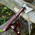 Viking Hand Forged 1095 High Carbon Steel Blade  Tomahawk hatchet combat Axe