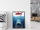 Jaws Movie Poster - Classic Film Wall Art Print - High Quality Home Decor