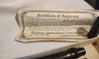 1945 Apex Easy To Read Fever Vtg Thermometer  Top Of Thermometer Broken W cert 