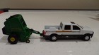 Ertl John Deere Ford Truck 561r Round Baler 1 32 For Diecast Tractor Farm Toy