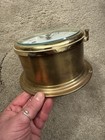Schatz   Sohne Brass Ship s Clock