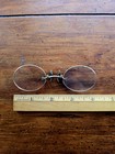 Antique Consol Gold Filled Pince Nez Glasses Victorian Edwardian Spectacles Case