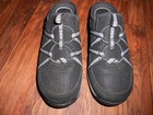 Dansko Womens Shoes Size 38 Black Leather   Fabric Mint Cond Slides