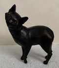 Black Cat Figurine Set Of 3 By Neil Eyre - Hissy  Manx   Christmas Black Kitty