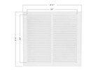 20 In  X 20 In  Steel Return Air Grille