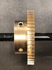 Qty 1 Matching Bronze Worm Gear Set 50 1 Ratio 32 Pitch 1 4    Bore From Boston Ma